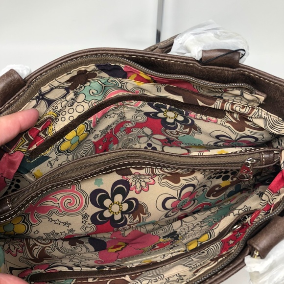 Montana West Sugar Skull Concealed Handgun Bag - Picture 5 of 6